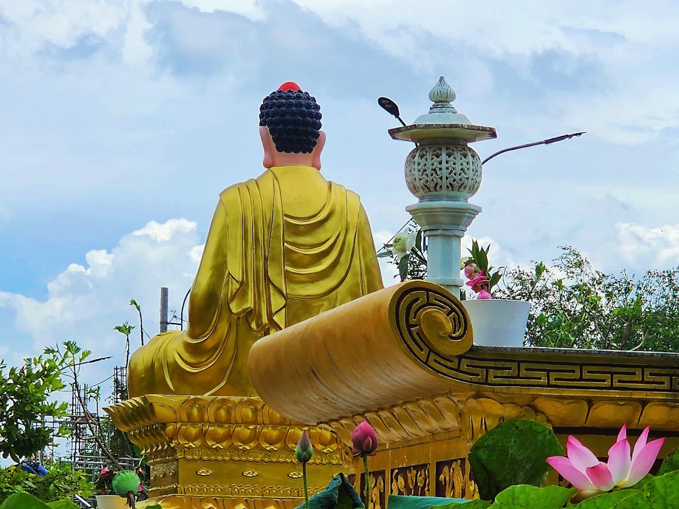 Phóng sanh tại chùa Phật Cô Đơn